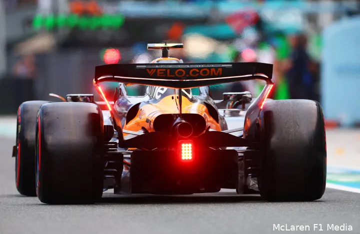 lando norris mclaren 2025 miami zaterdag kwalificatie