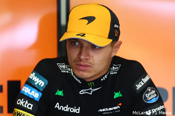 lando norris mclaren gp spanje 2025 zaterdag 2