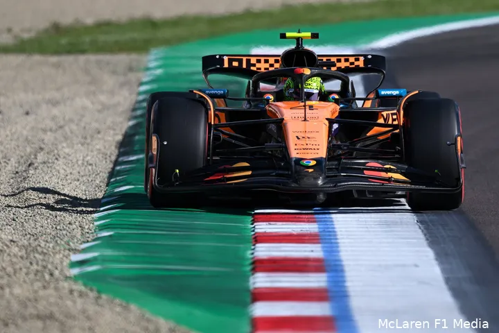 lando norris mclaren mcl39 imola 2025 12