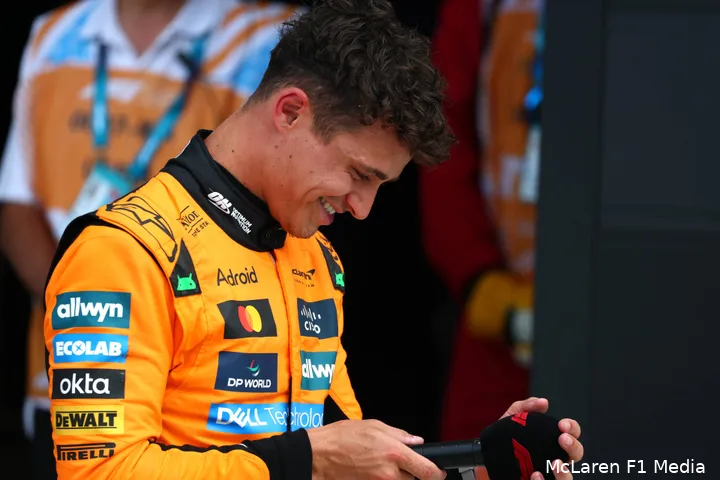 lando norris mclaren miami 2025