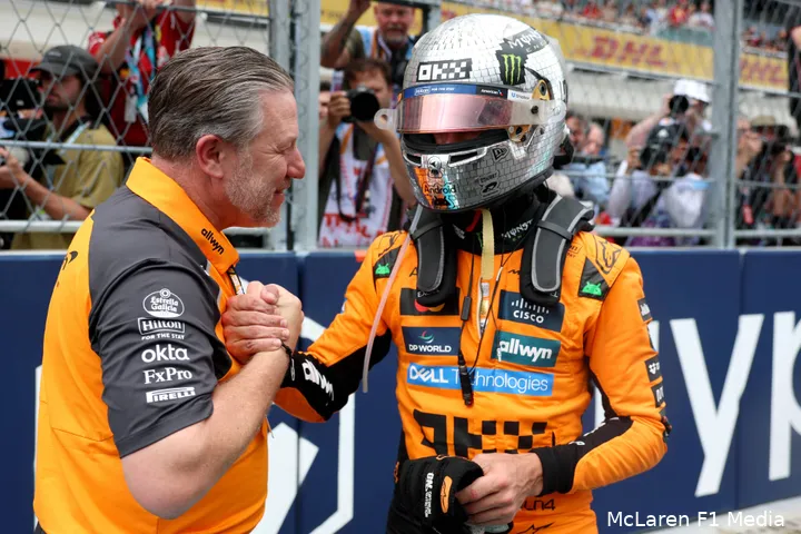 lando norris mclaren miami 2025 zondag race