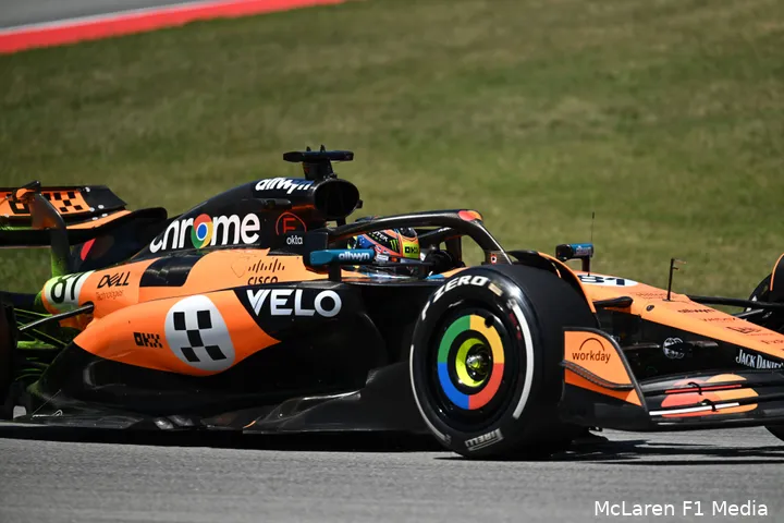 mclaren oscar piastri gp spanje 2025 vrijdag 3