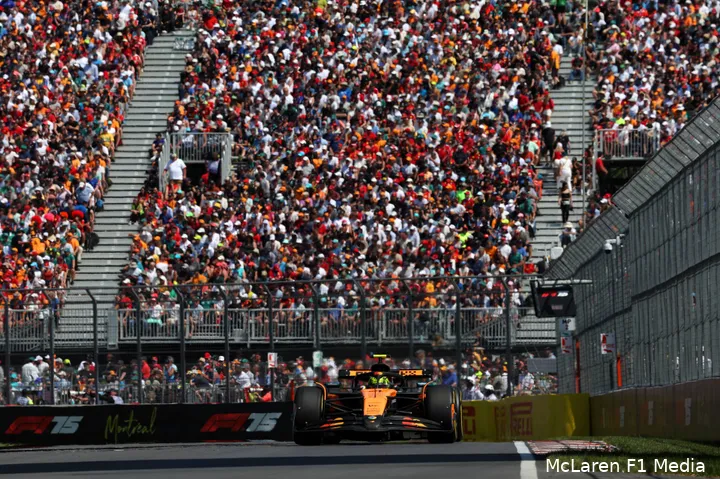 lando norris canada 2025 racedag
