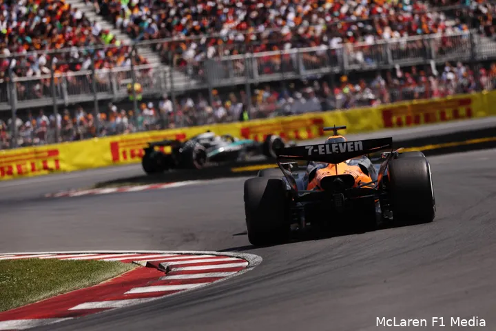 McLaren had niet het beste weekend in Canada.