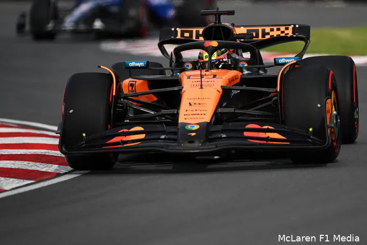 oscar piastri vrijdag canada 2025 mclaren