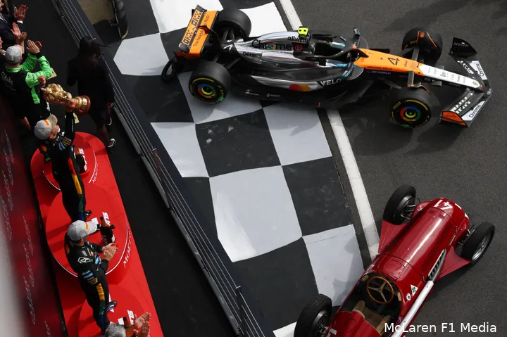 lando norris zondag silverstone mclaren win