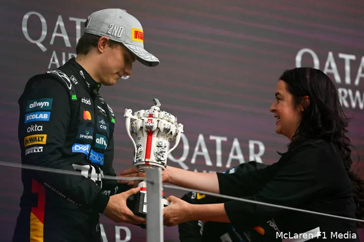 oscar piastri podium silverstone 2025
