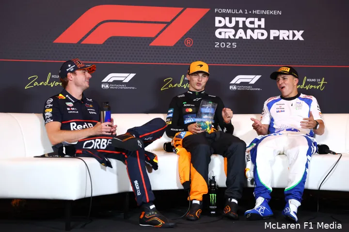oscar-piastri-mclaren-isack-hadjar-visa-cash-app-racing-bulls-max-verstappen-red-bull-racing-gp-nederland-2025-zondag-2