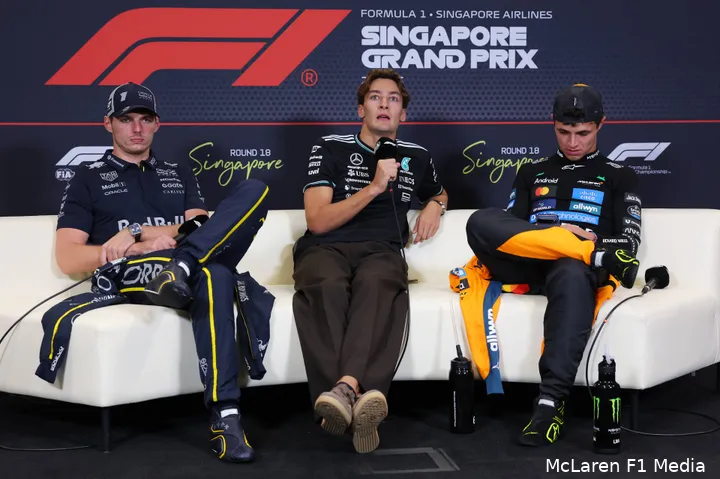 lando-norris-mclaren-gp-singapore-2025-zondag-george-russell-mercedes-persconferentie-max-verstappen-red-bull-racing