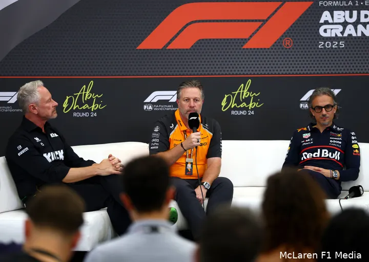 jonathan-wheatley-sauber-zak-brown-mclaren-laurent-mekies-redbull-abudhabi-vrijdag (2)