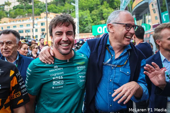 mclaren-grand-prix-1000-monaco-fernando-alonso-stefano-domenicali