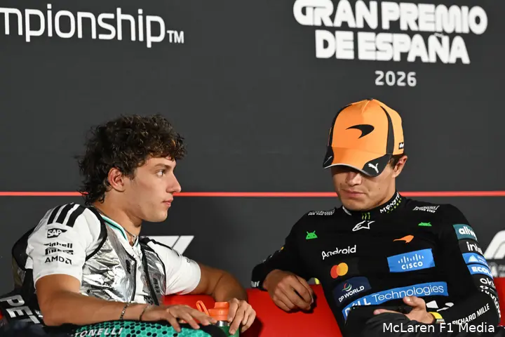 kimi-antonelli-mercedes-lando-norris-mclaren-gp-spanje-2026-zondag