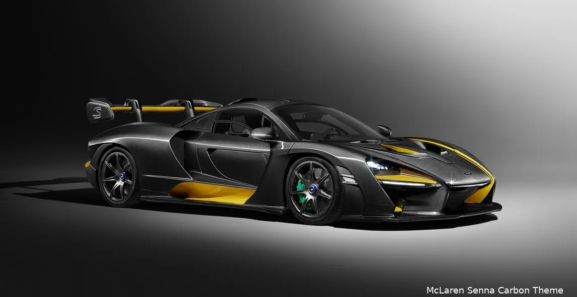 mclaren senna carbontheme copertina