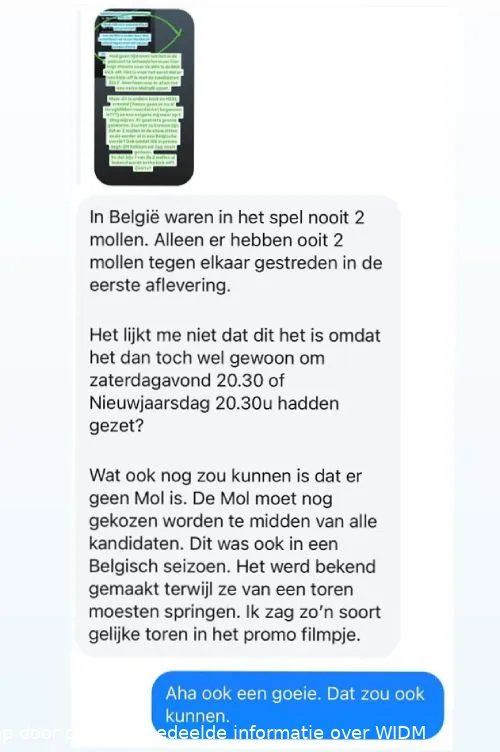 mensen ergeren zich aan tina nijkamp door de foute gedeelde informatie over widm