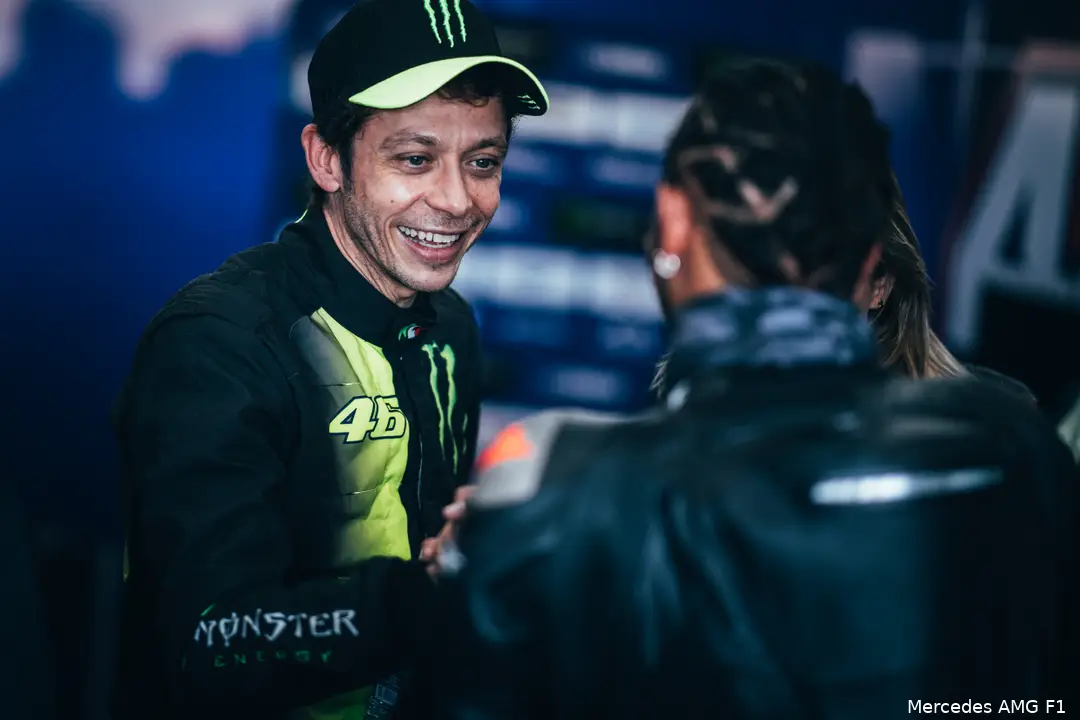 valentino rossi mercedes