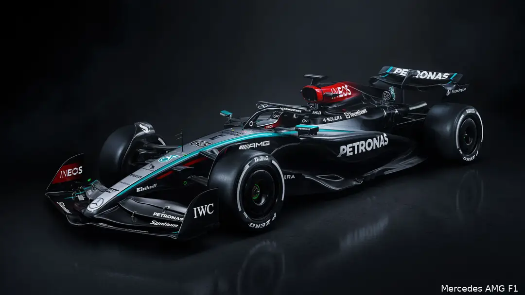 Mercedes W15, het strijdwapen van het team voor 2024.