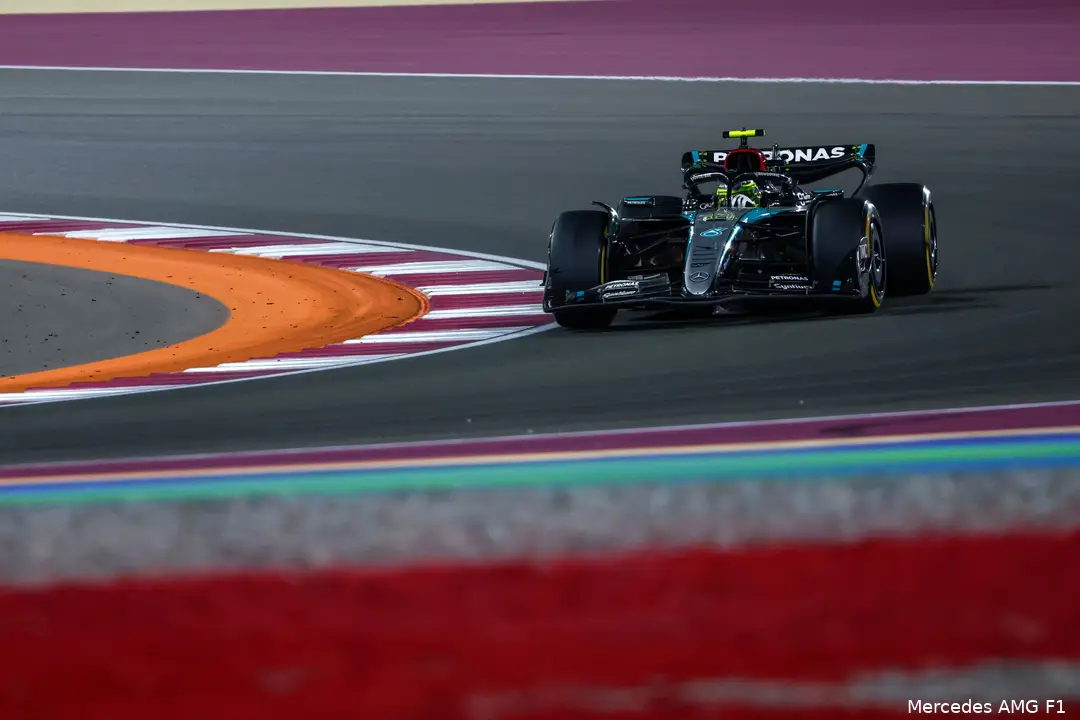 <i>De Grand Prix van Abu Dhabi is het laatste weekend dat Lewis Hamilton voor het team van Mercedes rijdt.</i>