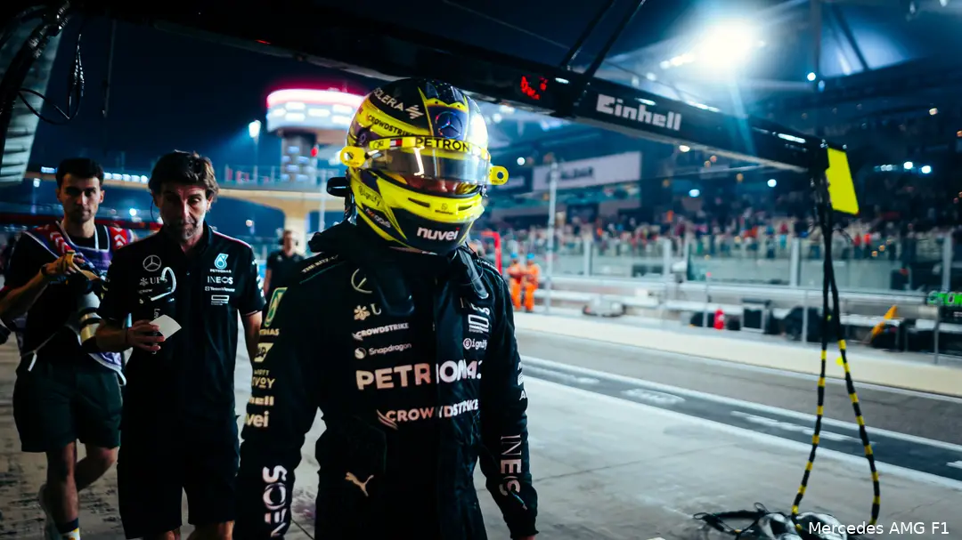 lewis hamilton mercedes gp abu dhabi vrijdag 2024 7