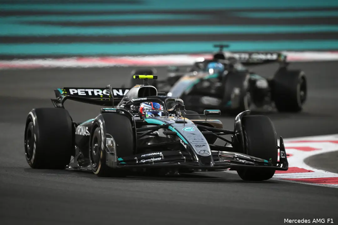 mercedes-andrea-kimi-antonelli-gp-abu-dhabi-2025-zondag-george-russell