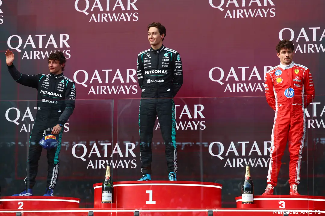 mercedes-andrea-kimi-antonelli-george-russell-gp-australie-zondag-2026-charles-leclerc-ferrari