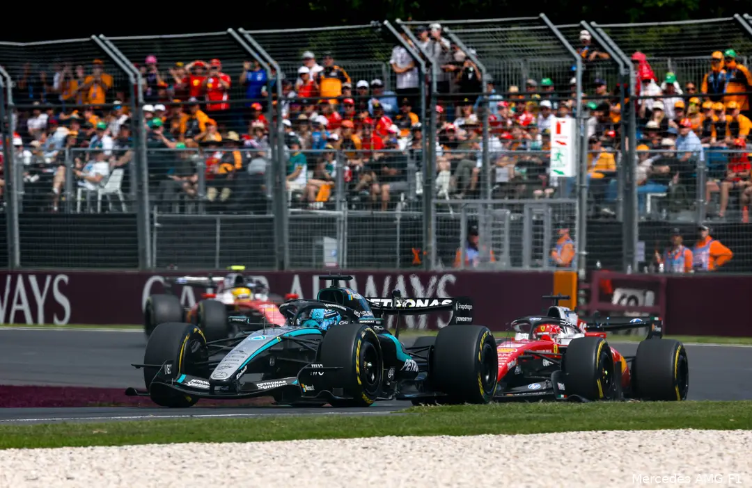 mercedes-george-russell-gp-australie-zondag-2026-ferrari-charles-leclerc-lewis-hamilton