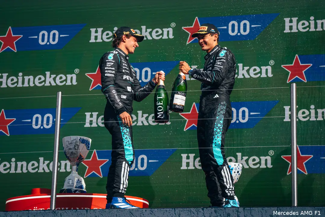 andrea-kimi-antonelli-george-russell-mercedes-gp-nederland-2026-zondag-podium