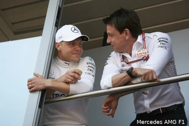 Valtteri Bottas Toto Wolff Mercedes