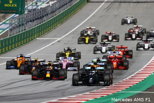 Mercedes Red Bull Ring Hamilton Bottas