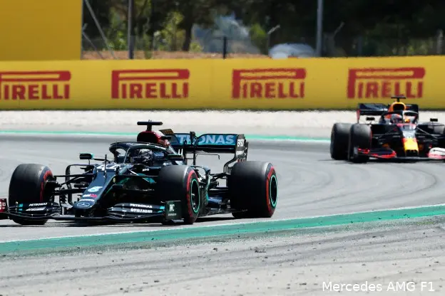 Hamilton Verstappen Spanje 2020