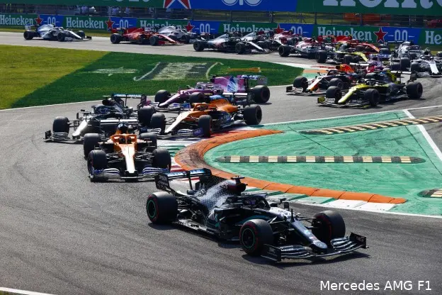 Merc Content Pool Italië Monza 2020