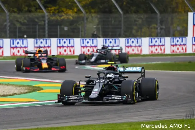 Lewis Hamilton Max Verstappen Valtteri Bottas Imola