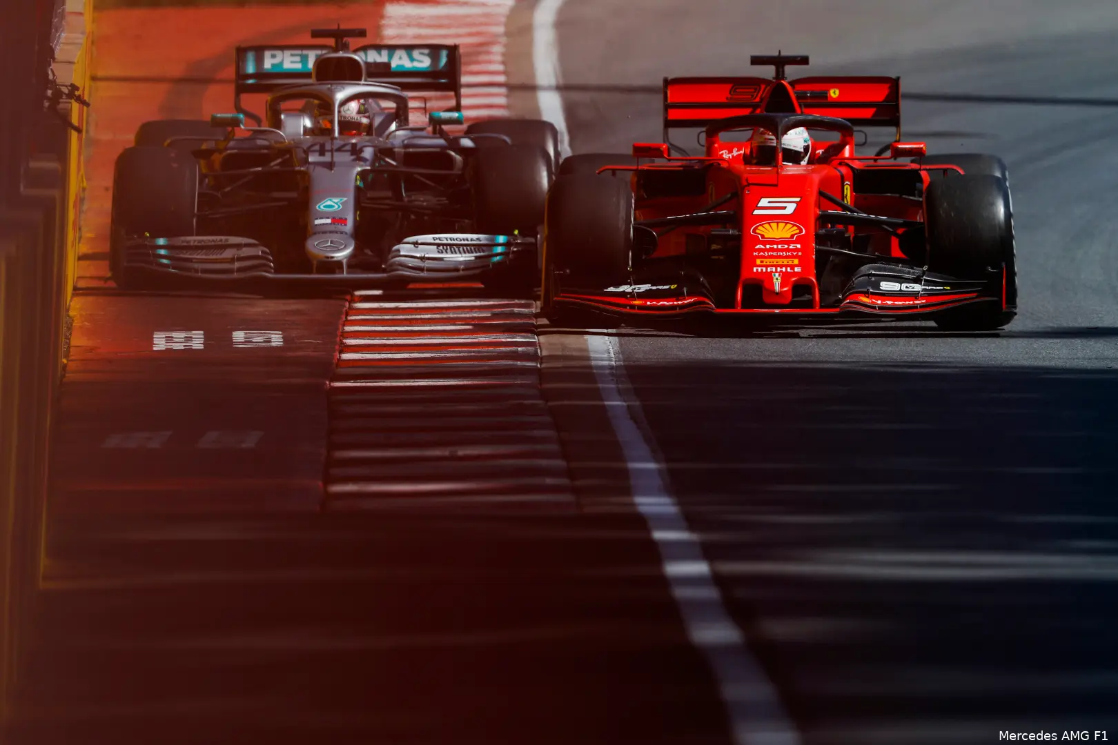 Sebastian Vettel Lewis Hamilton Canada 2019