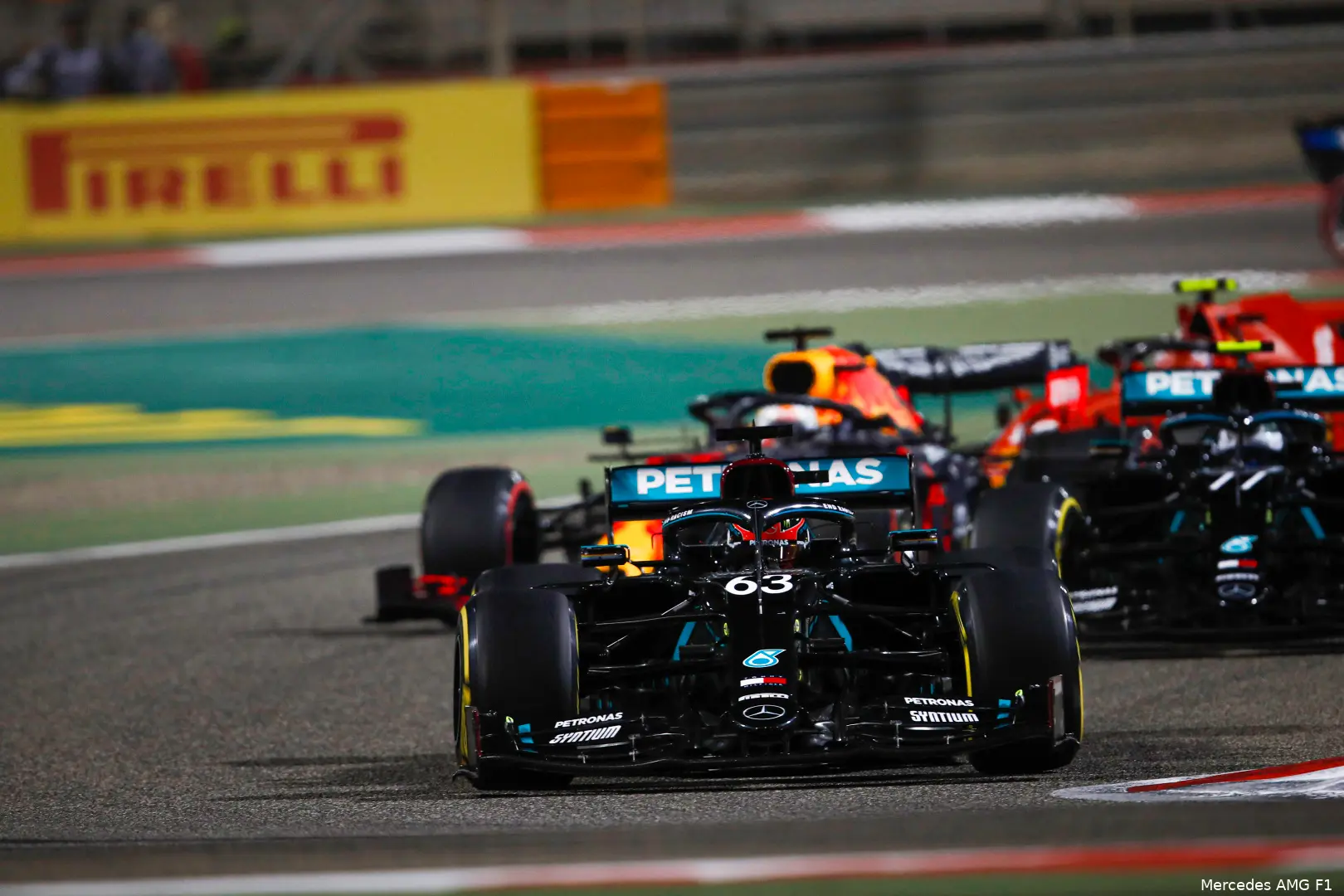Russell voorsprong Bahrein 2020