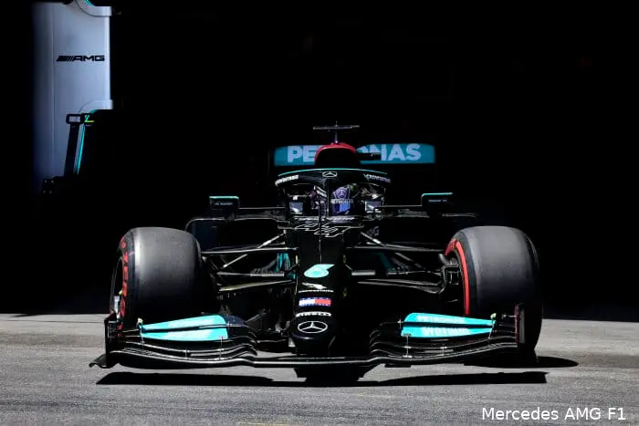 Hamilton Mercedes Azerbeidzjan3