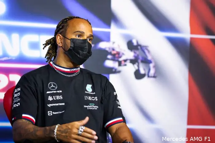Lewis Hamilton Mercedes Frankrijk5