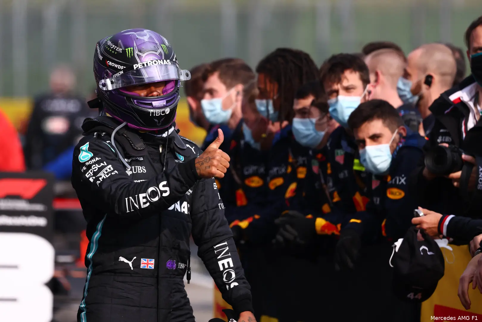 Lewis Hamilton wk stand formule 1