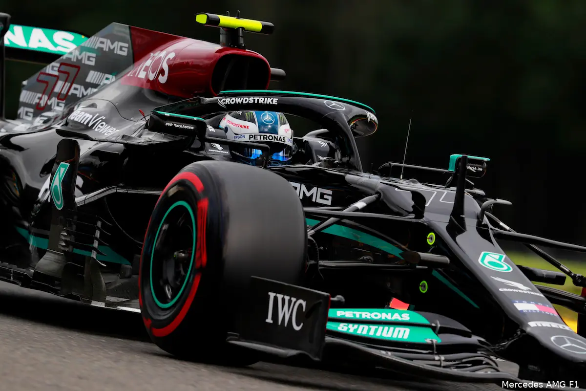 mercedes belgie bottas closeup