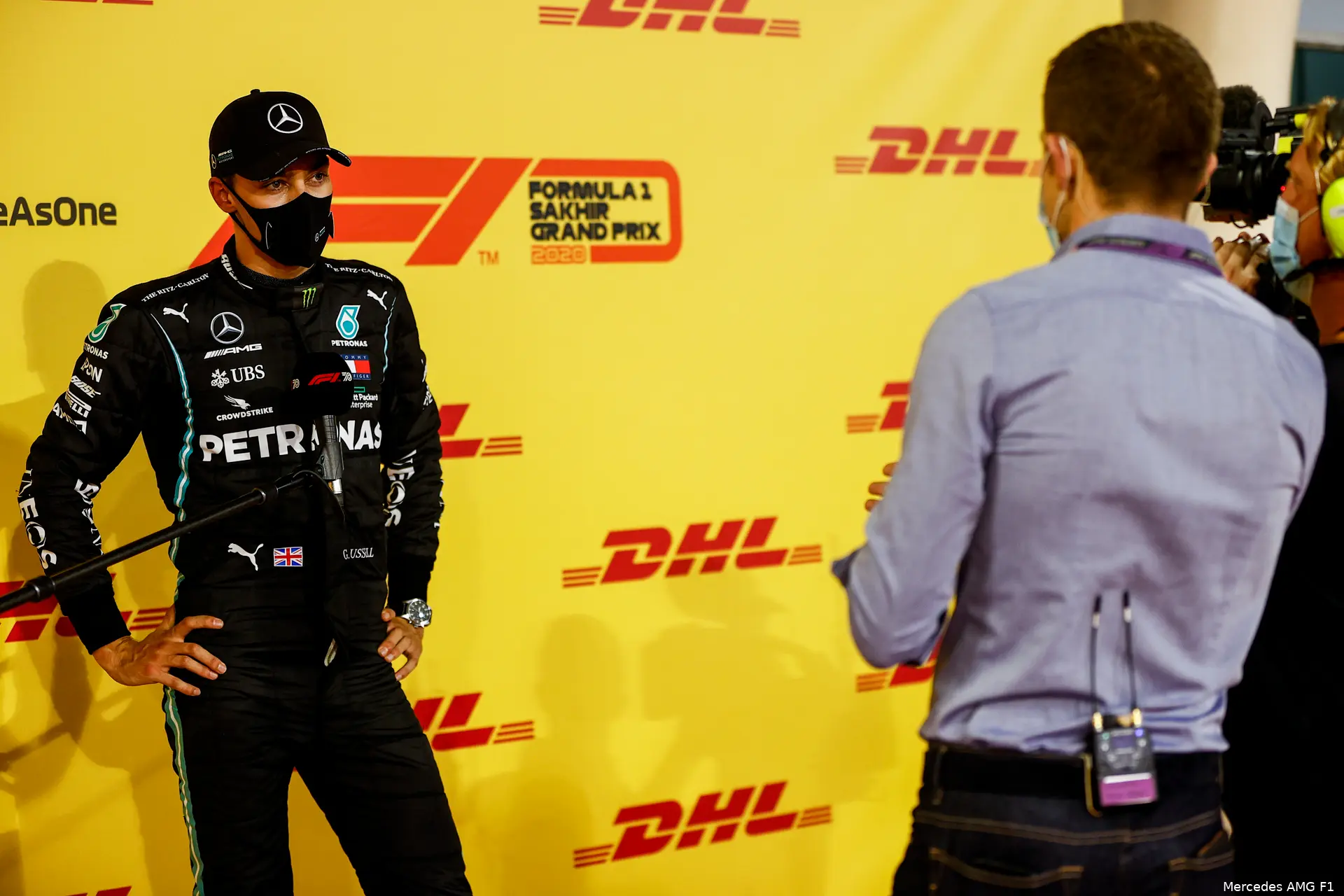 George Russell Mercedes interview