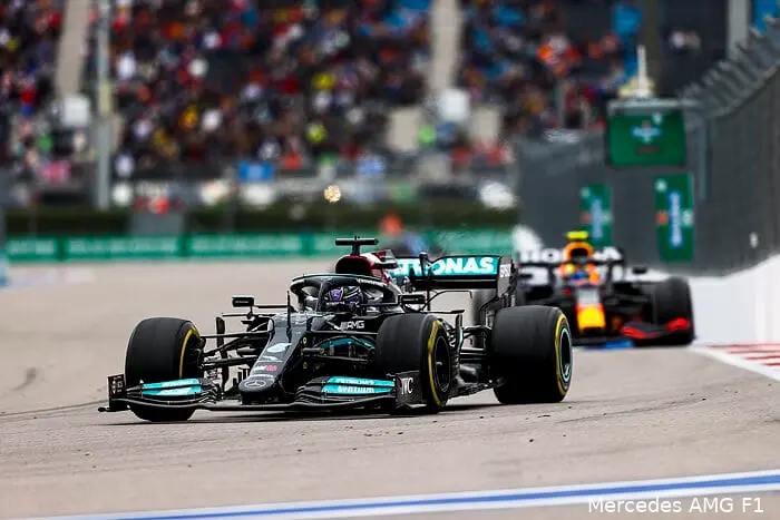 Lewis Hamilton W12 Mercedes Rusland7