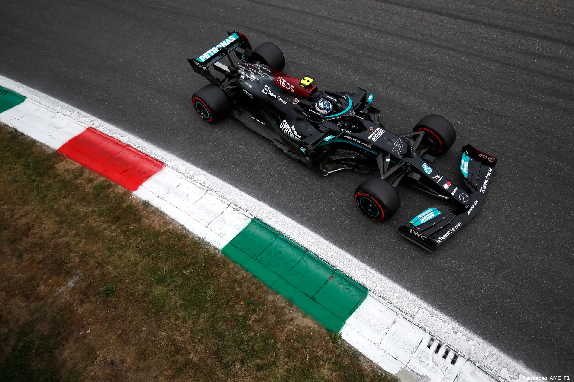 valtteri bottas mercedes monza italie