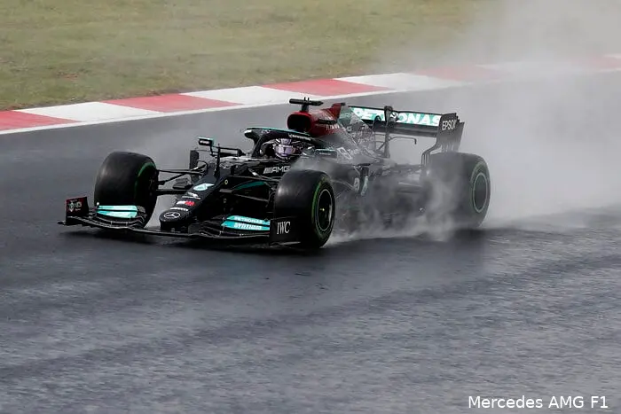 Lewis Hamilton W12 Mercedes Turkije 1