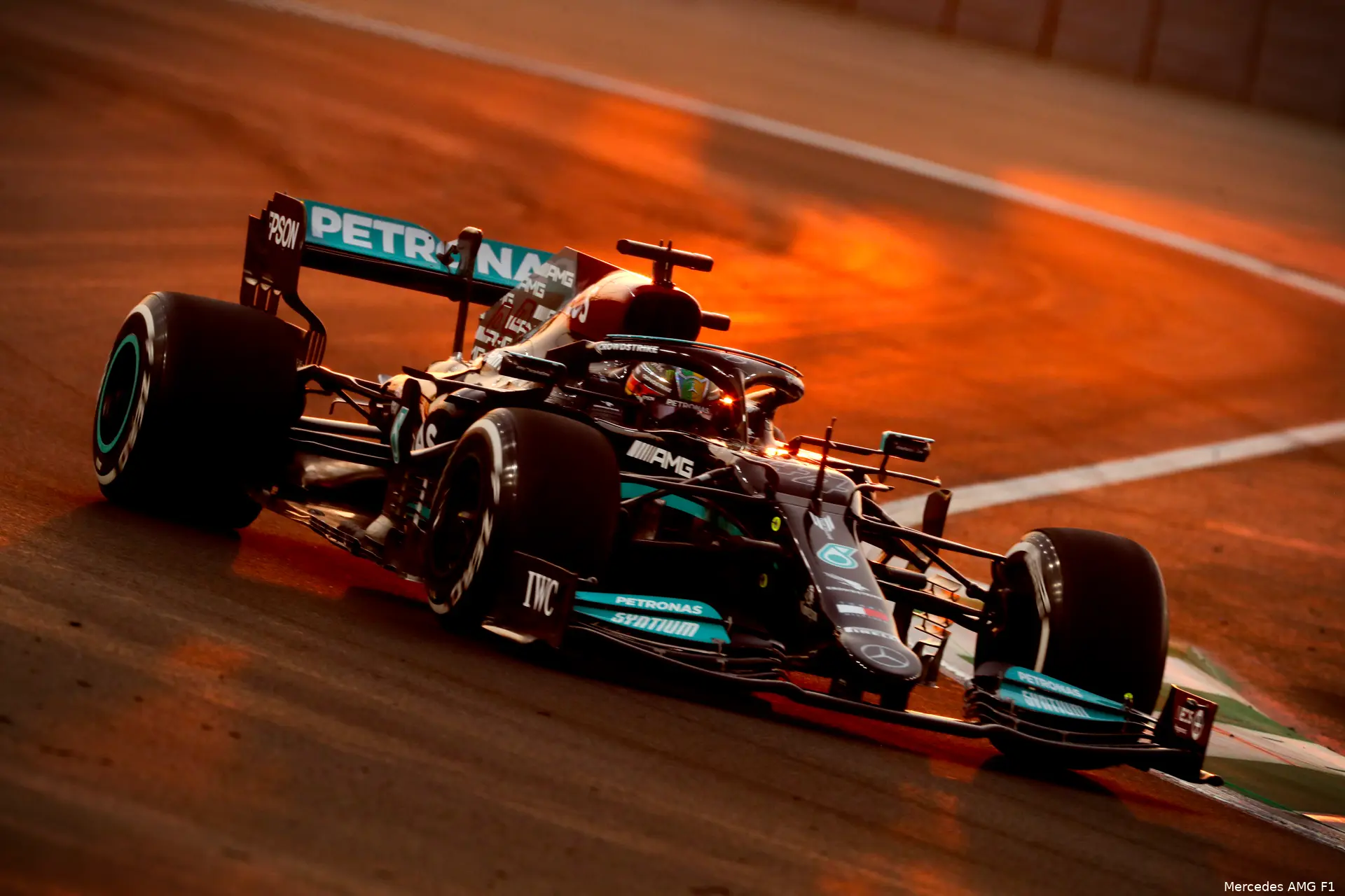 Hamilton kwalificatie Jeddah 2021
