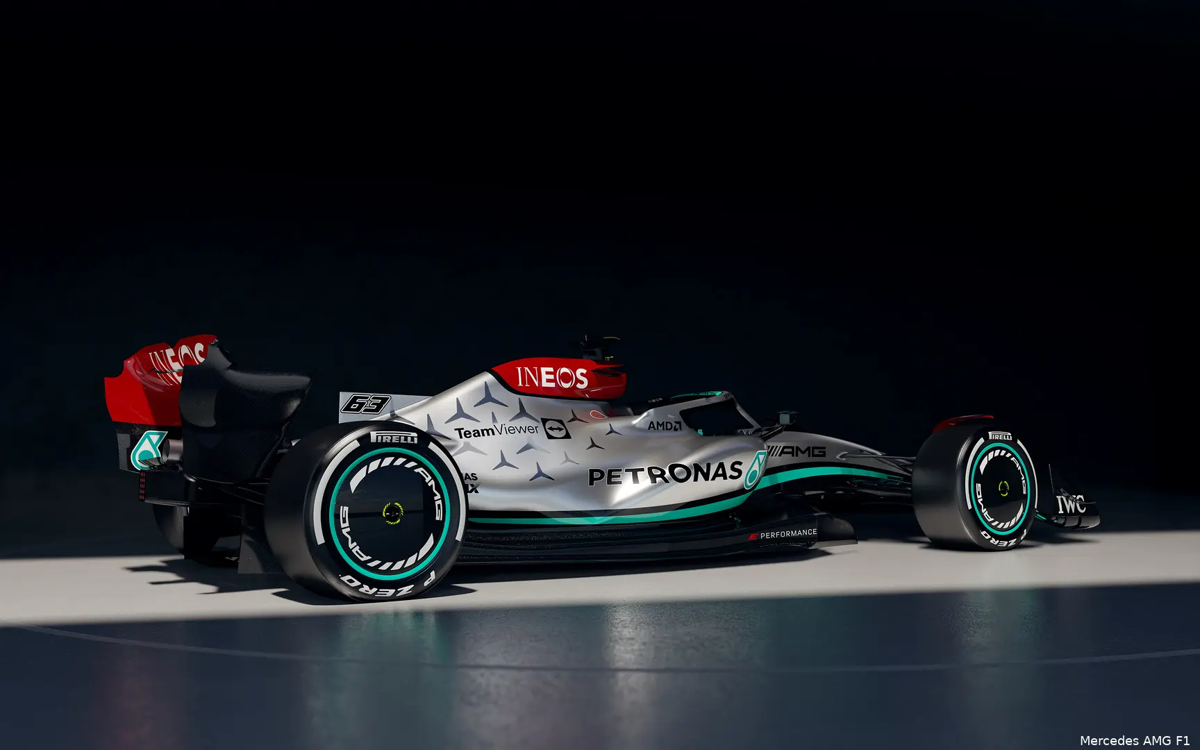 Mercedes W13 schuinachter