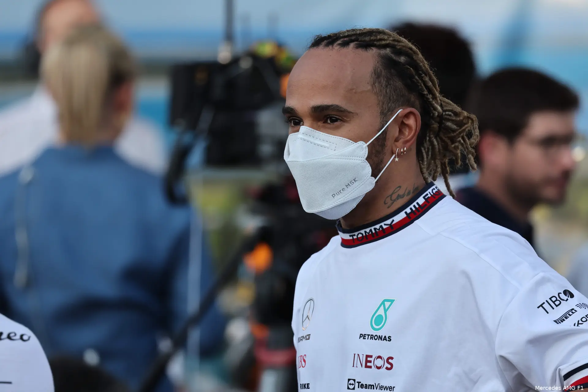 Lewis Hamilton Mercedes GP Australië