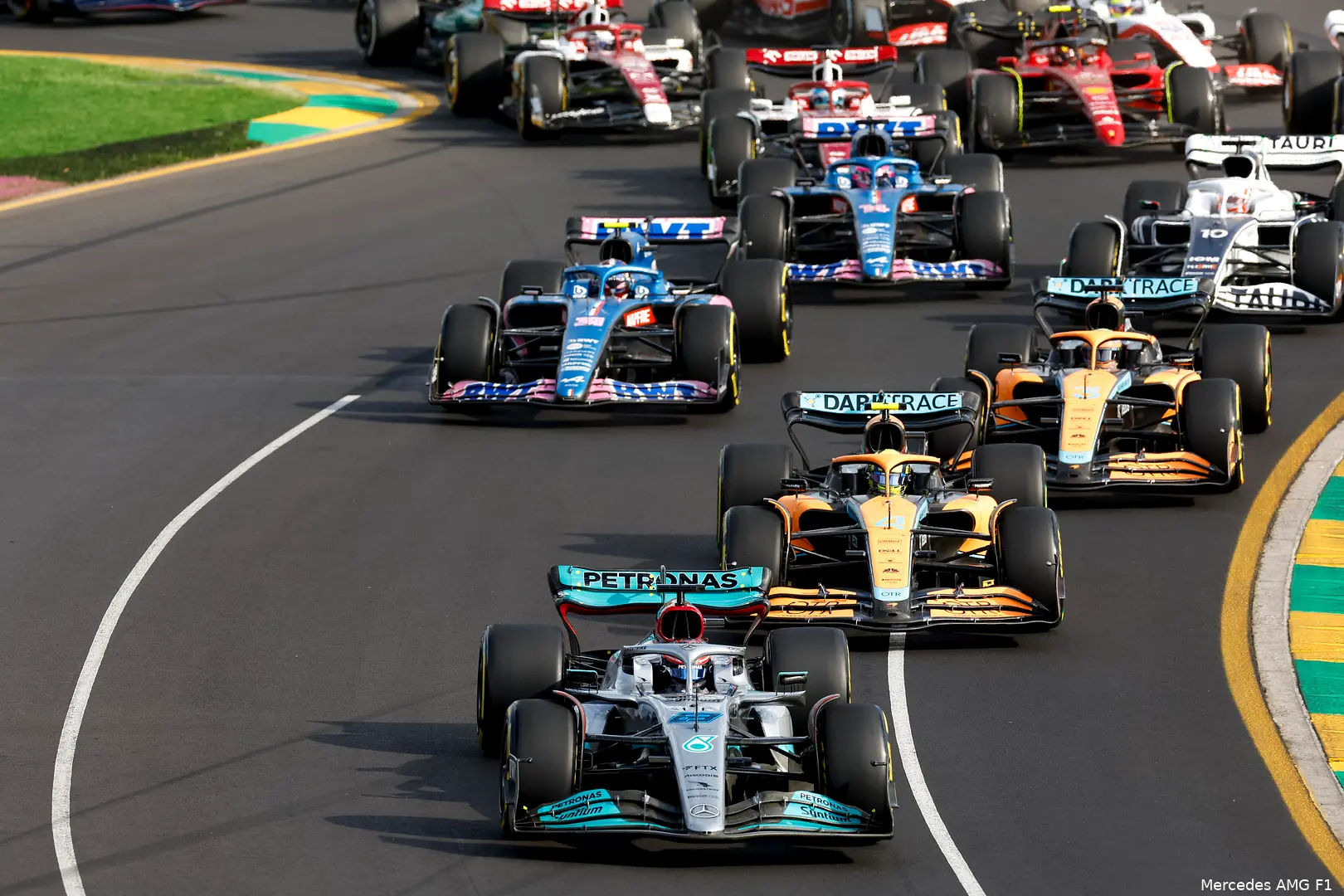 Mercedes McLaren Australie