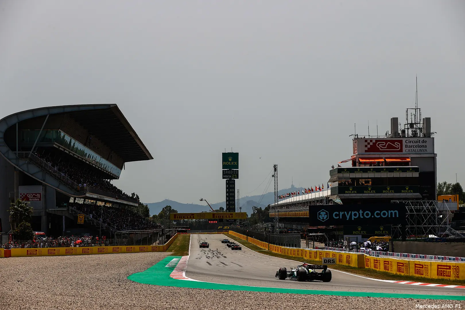 Hoe laat begint de F1 Grand Prix van Spanje 2022 Mercedes Barcelona