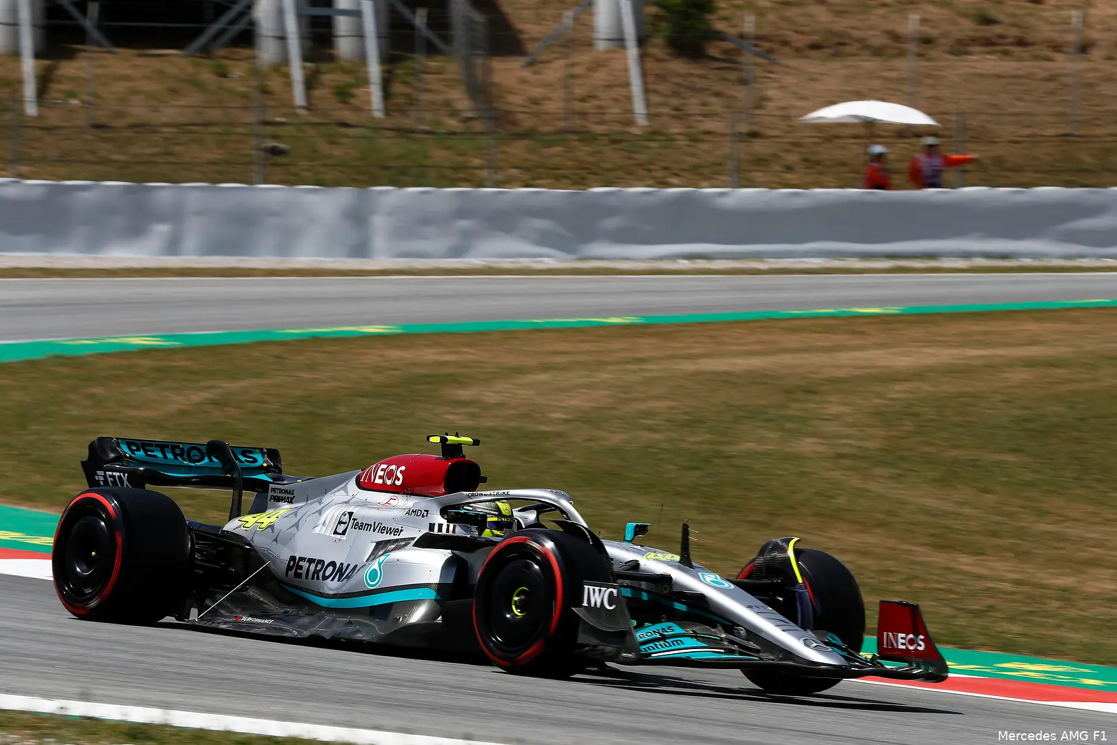 Mercedes W13 Spanje