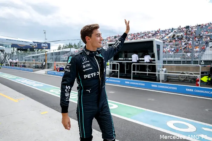 George Russell Mercedes GP Canada