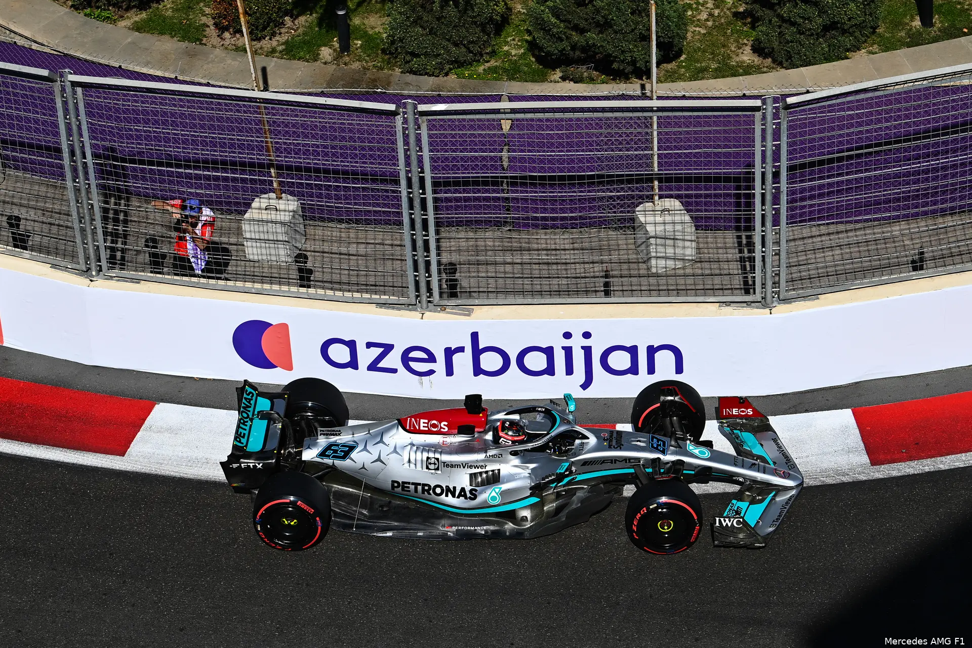 mercedes baku car curve