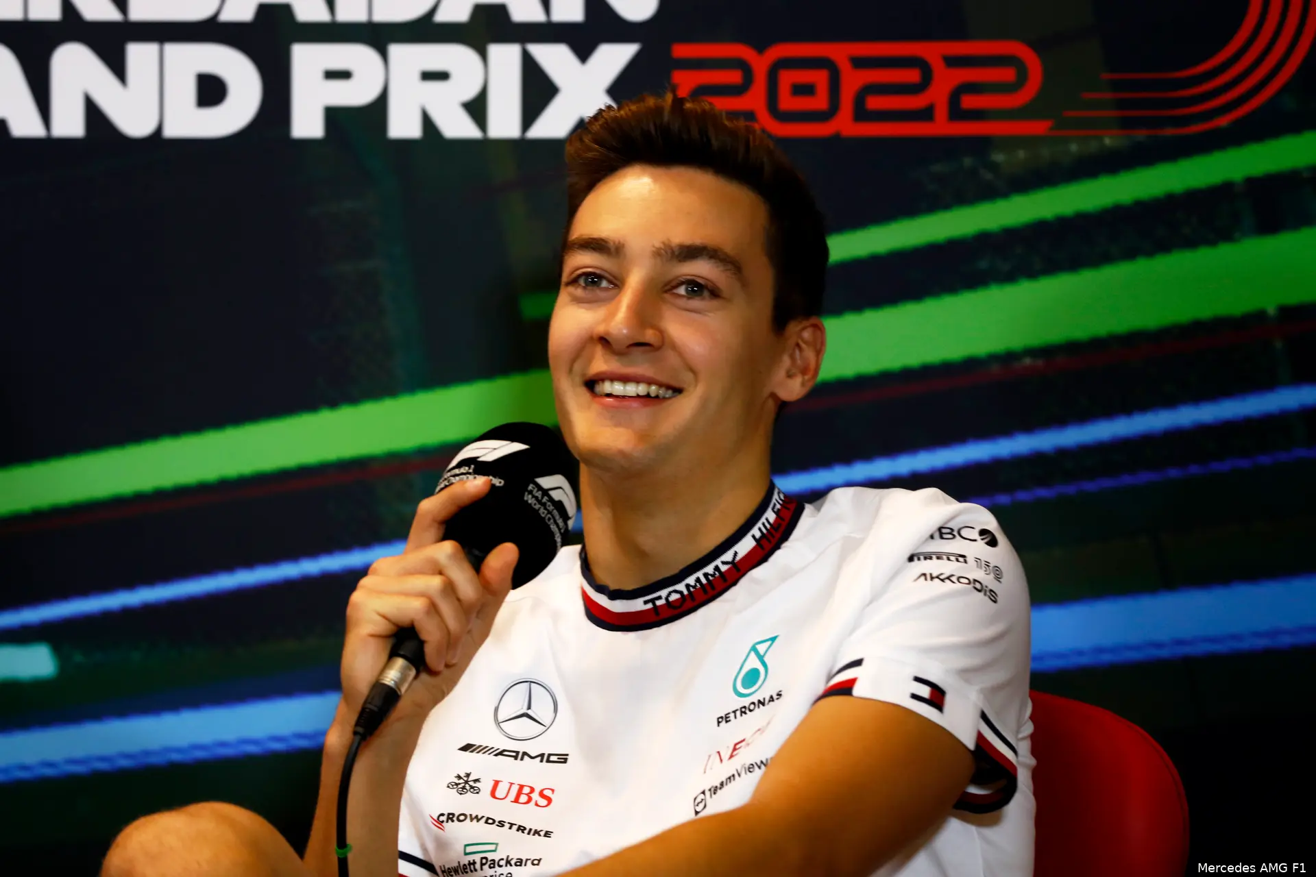 mercedes russell baku 2022